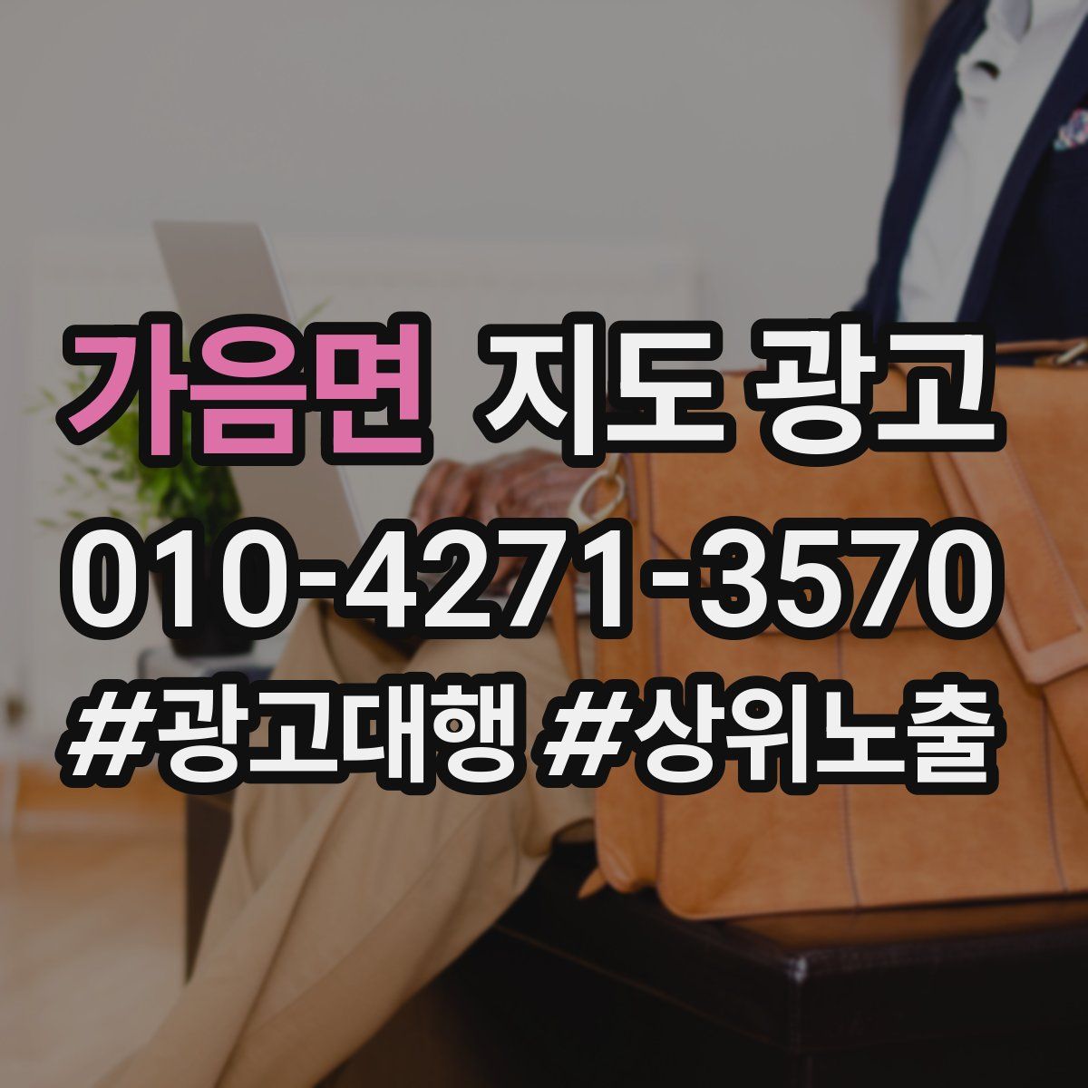 가음면 지도 광고