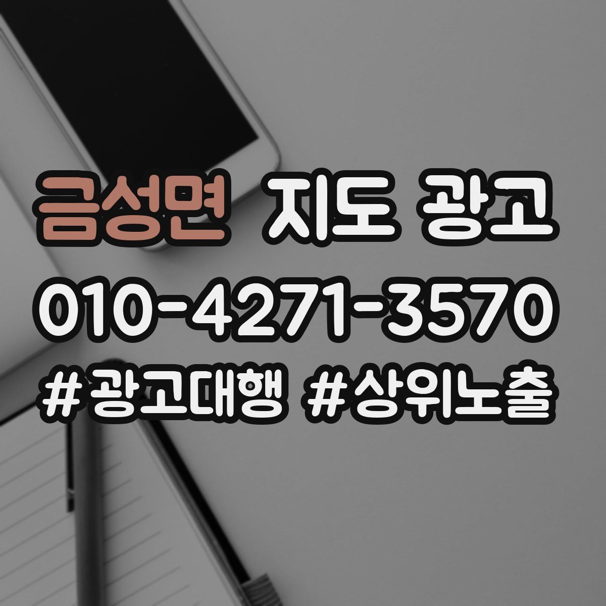 금성면 지도 광고