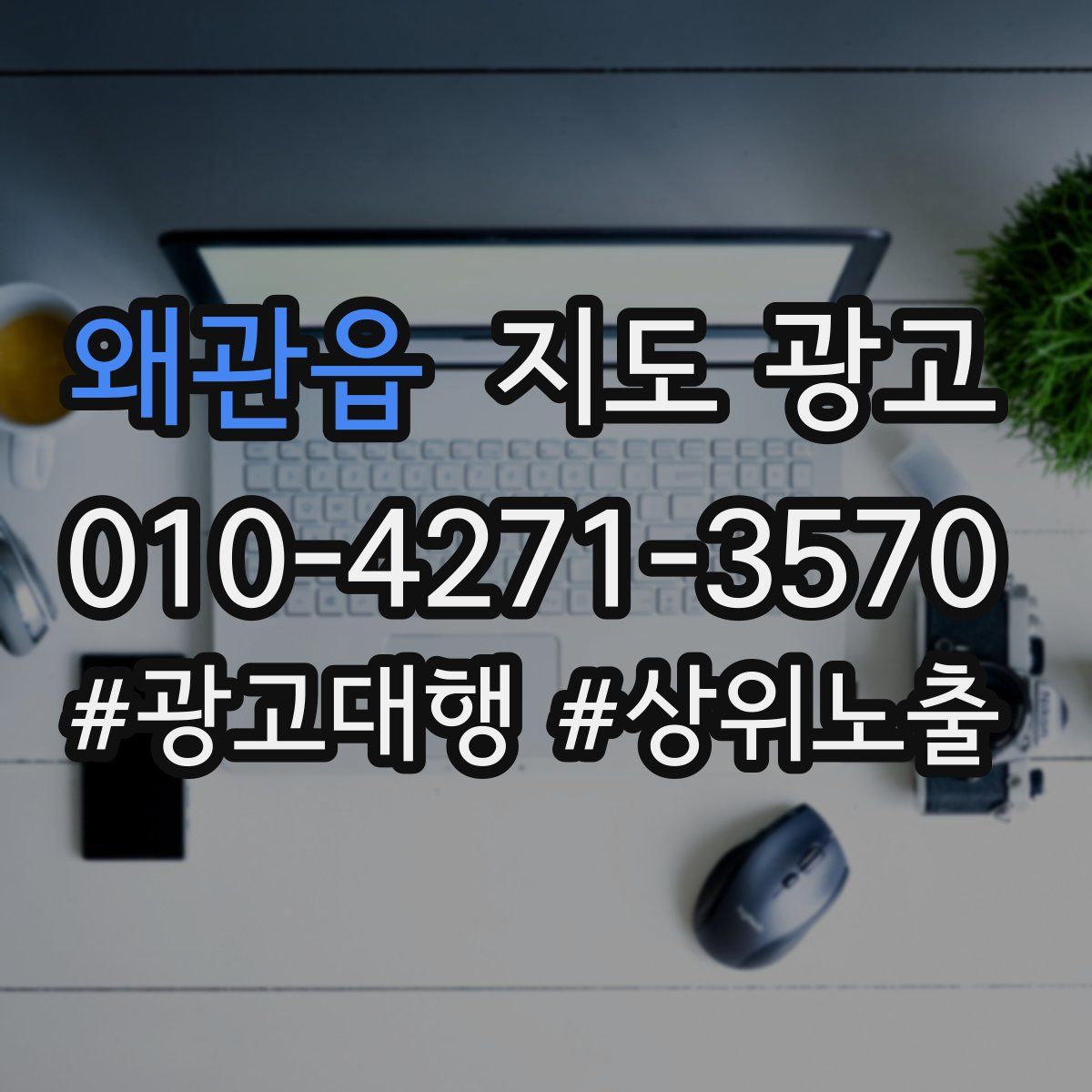 왜관읍 지도 광고