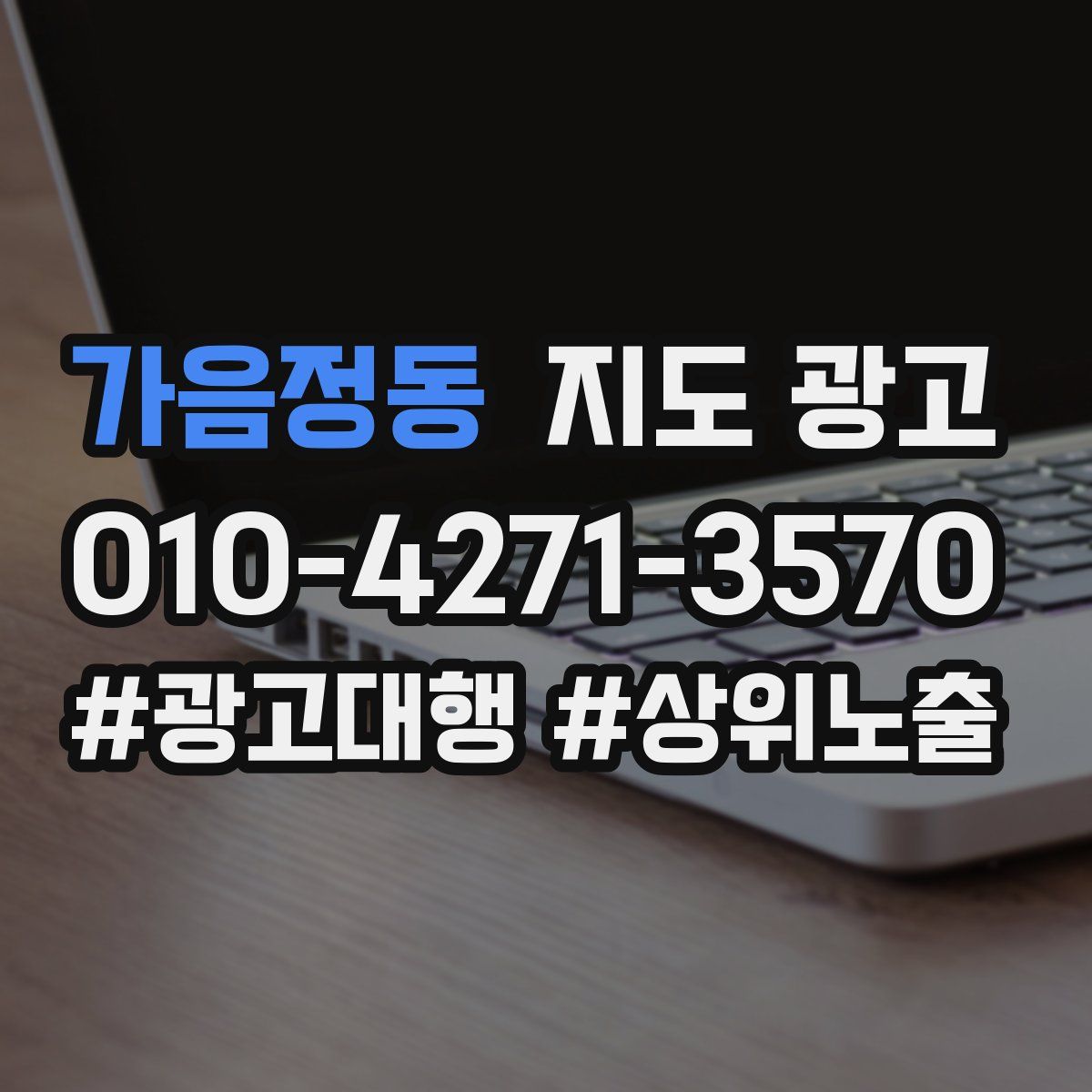 가음정동 지도 광고