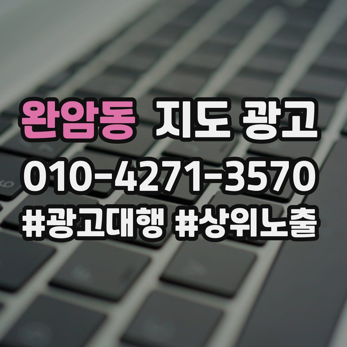 완암동 지도 광고