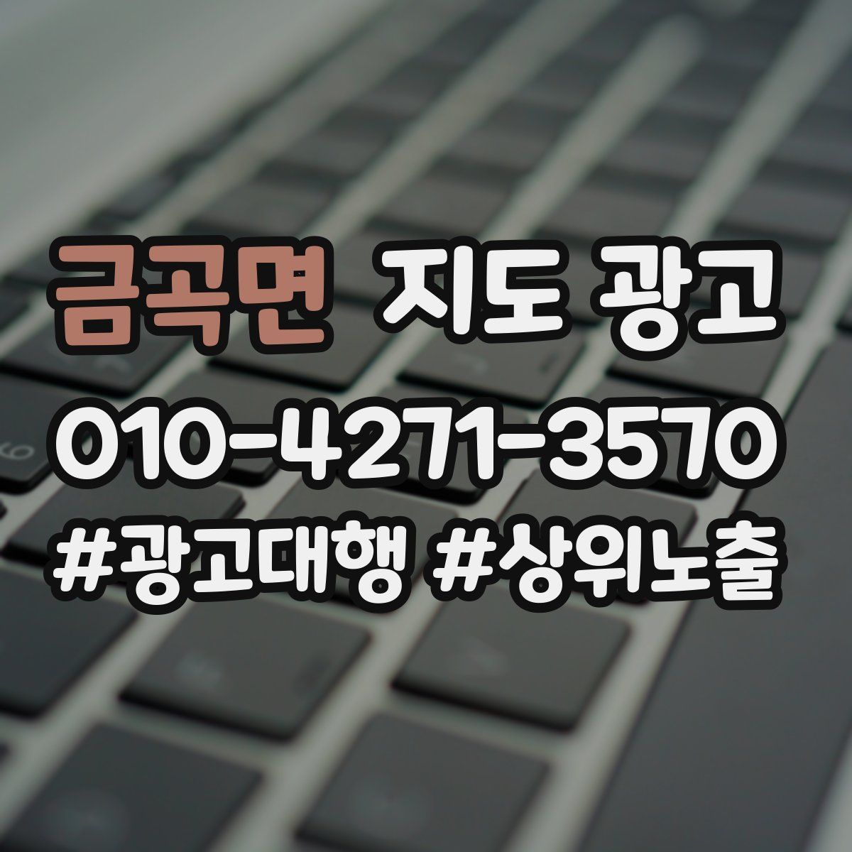 금곡면 지도 광고