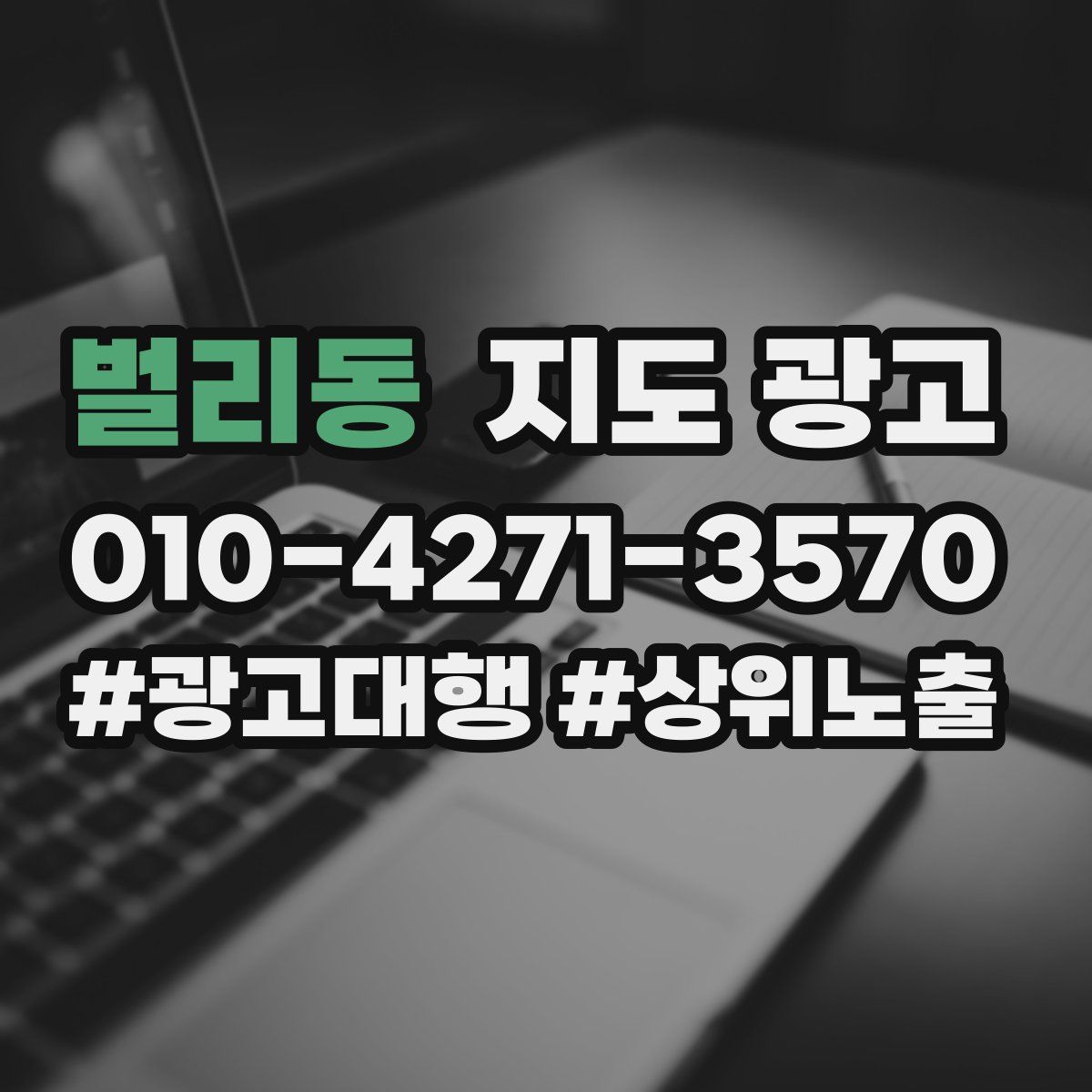 벌리동 지도 광고