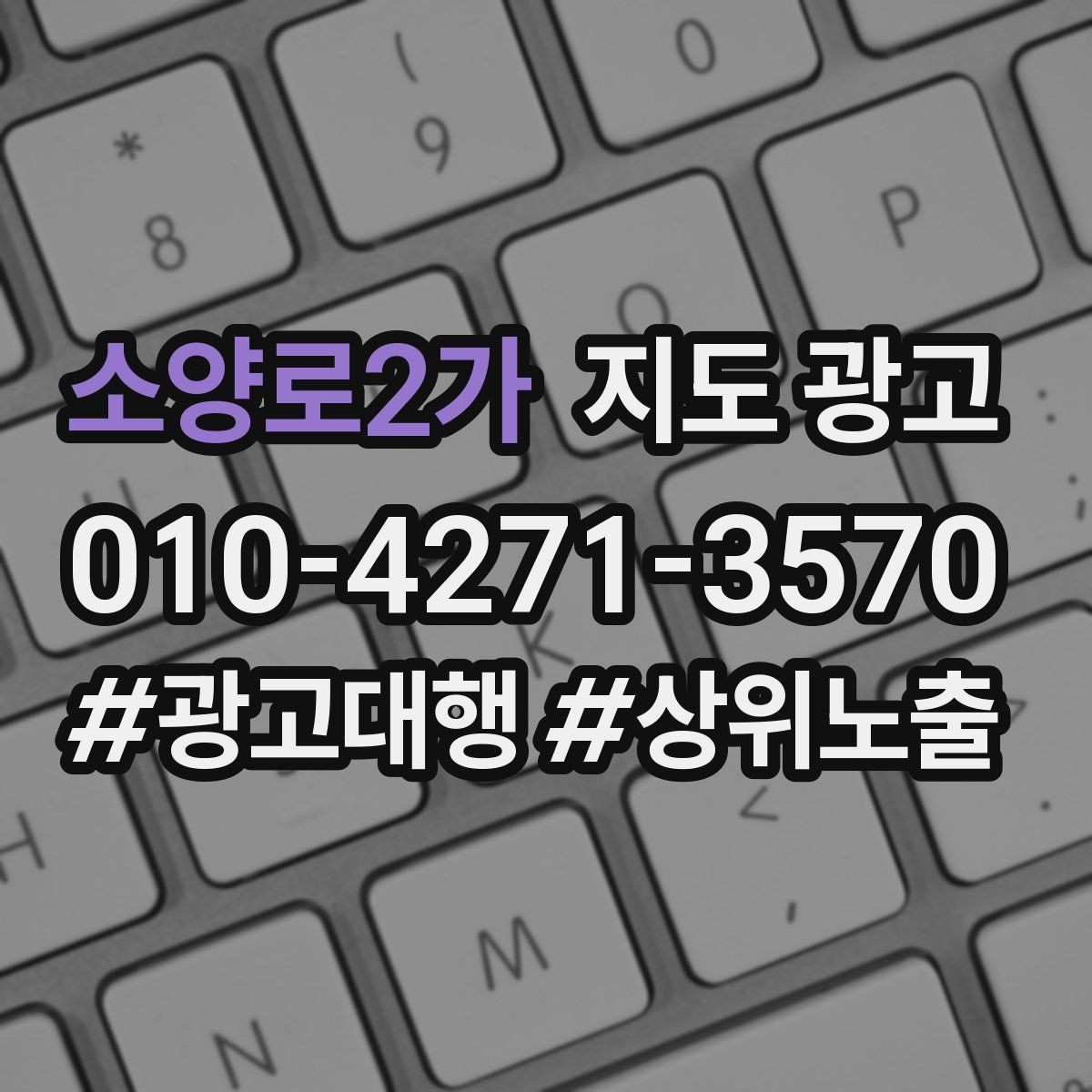 소양로2가 지도 광고 유입 클릭 전화 예약을 한 화면에 보는 방법