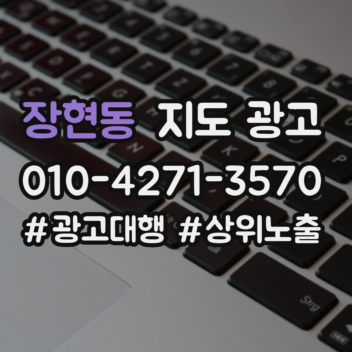 장현동 지도 광고