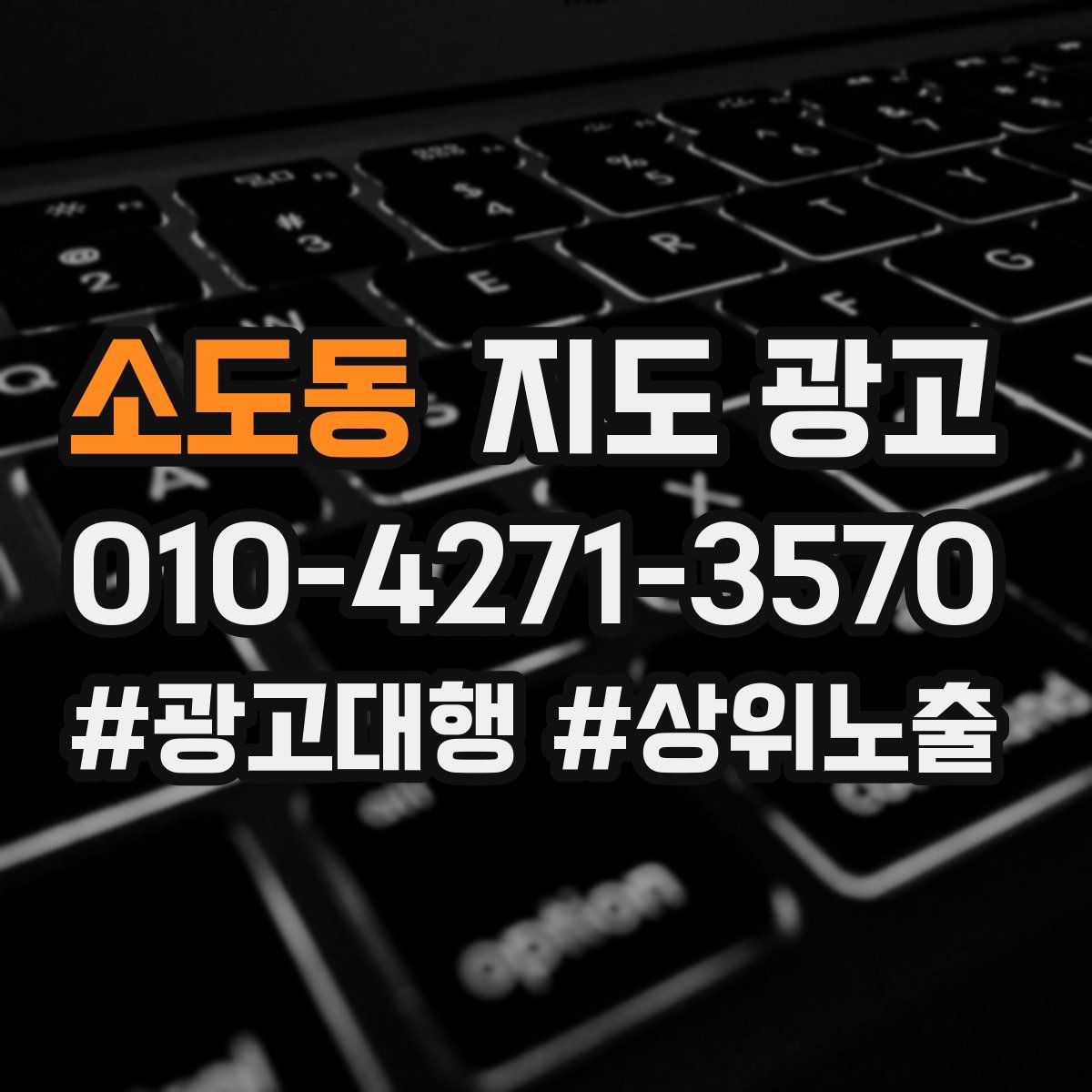 소도동 지도 광고