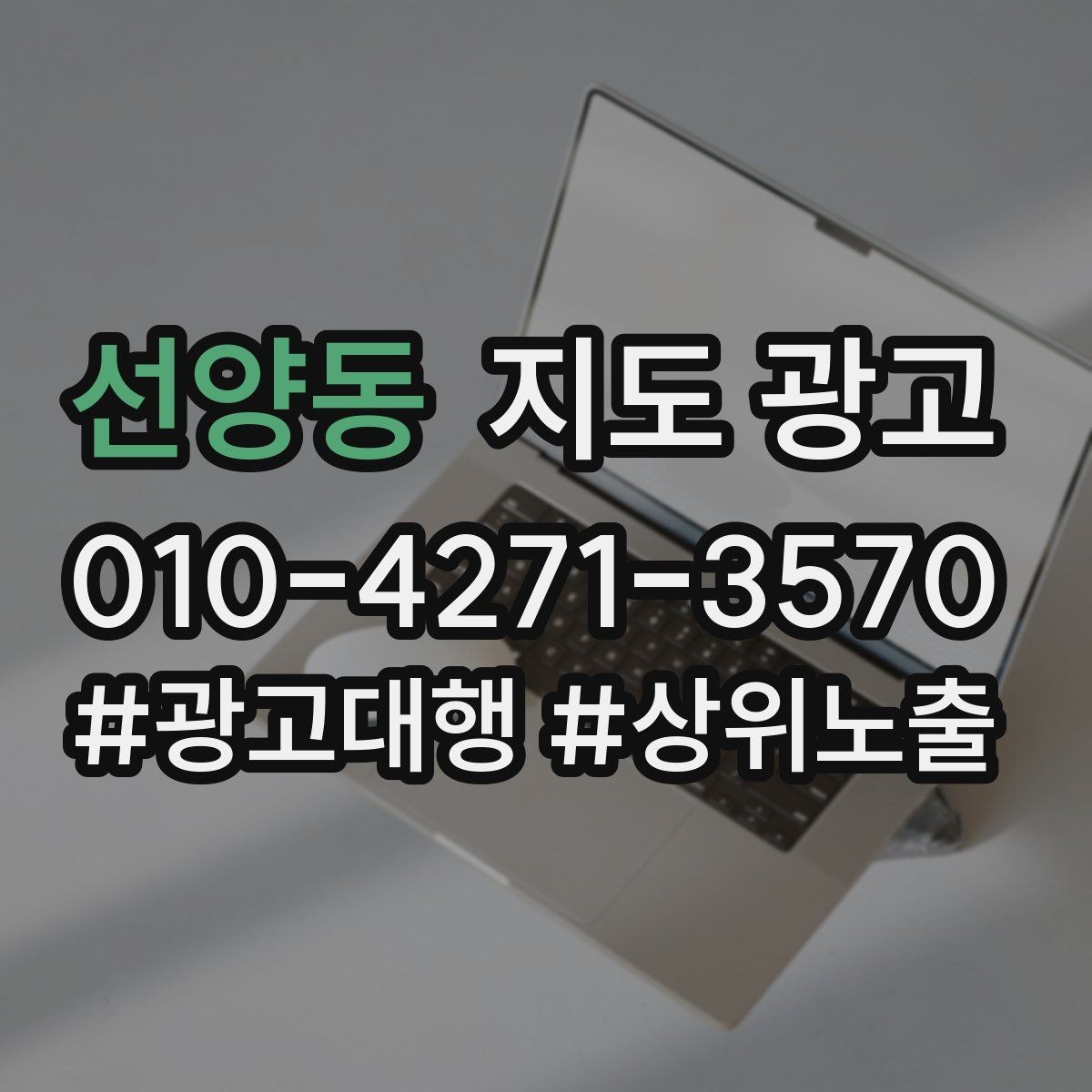 선양동 지도 광고 주소 지도 핀 오류로 손해 보는 사례