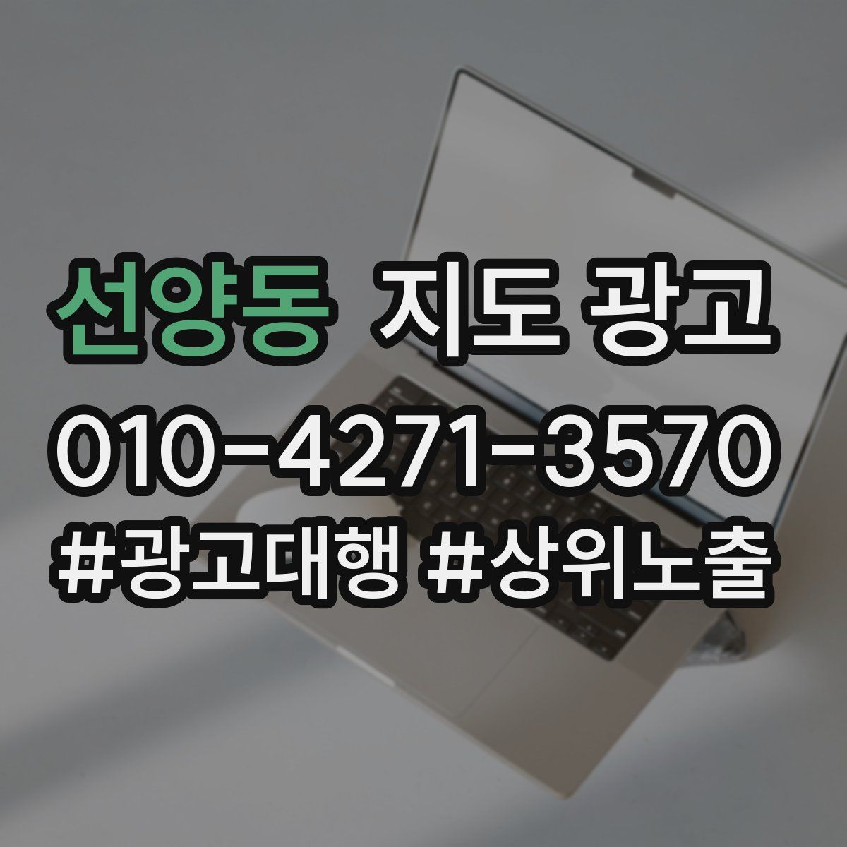 선양동 지도 광고