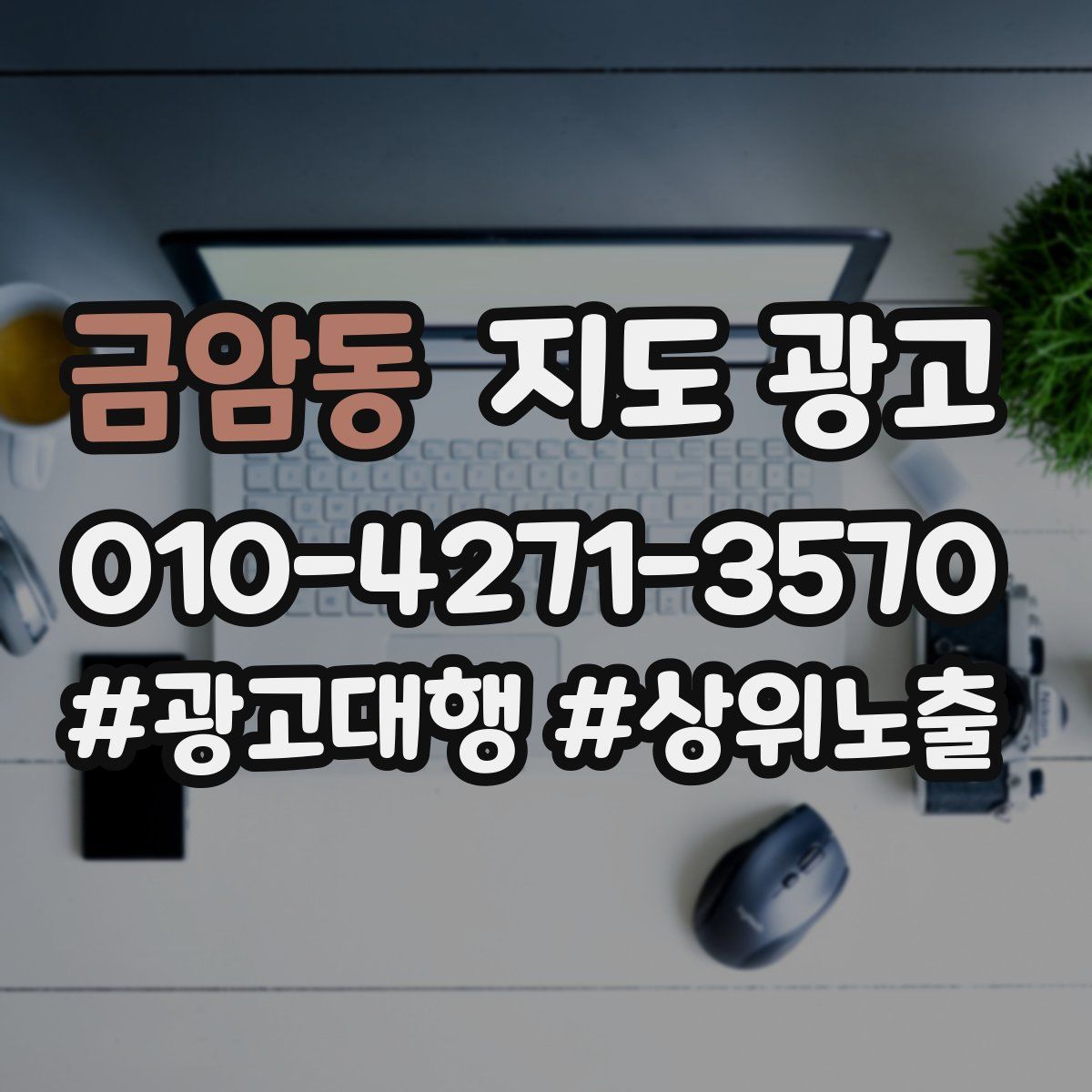 금암동 지도 광고