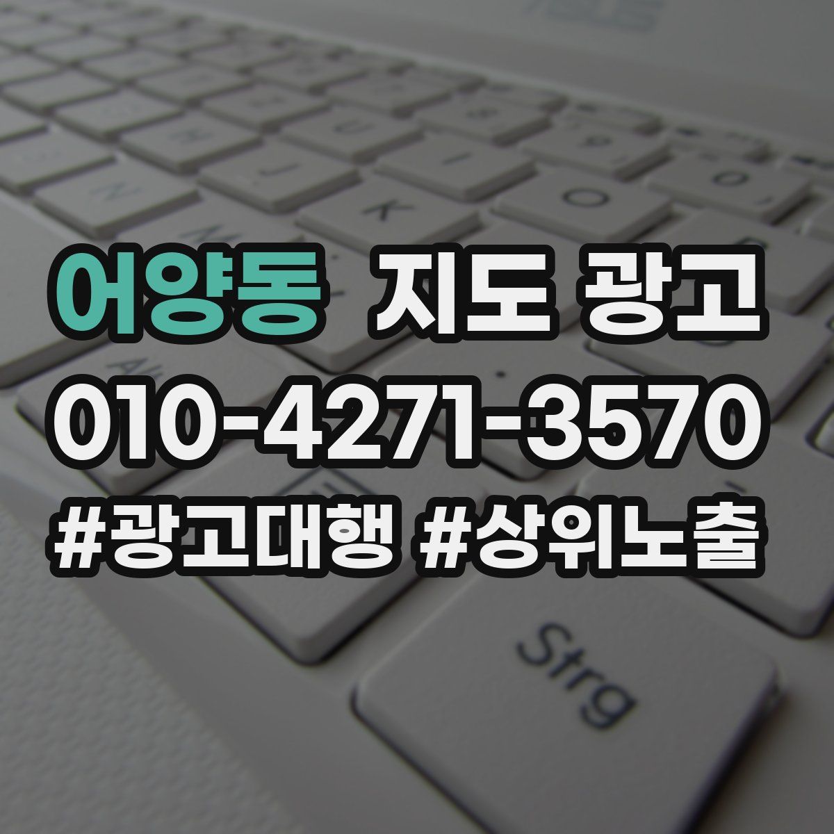 어양동 지도 광고