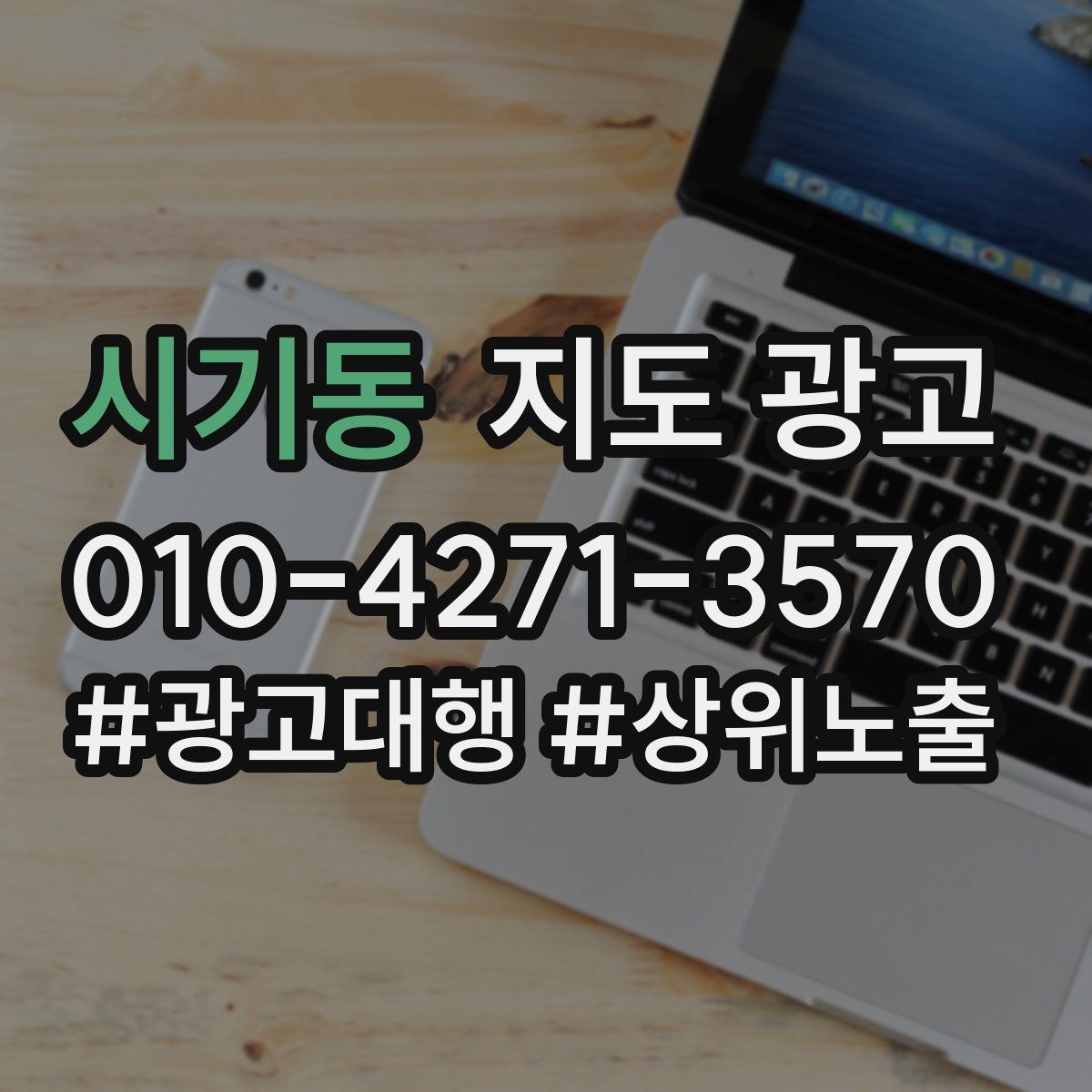 시기동 지도 광고