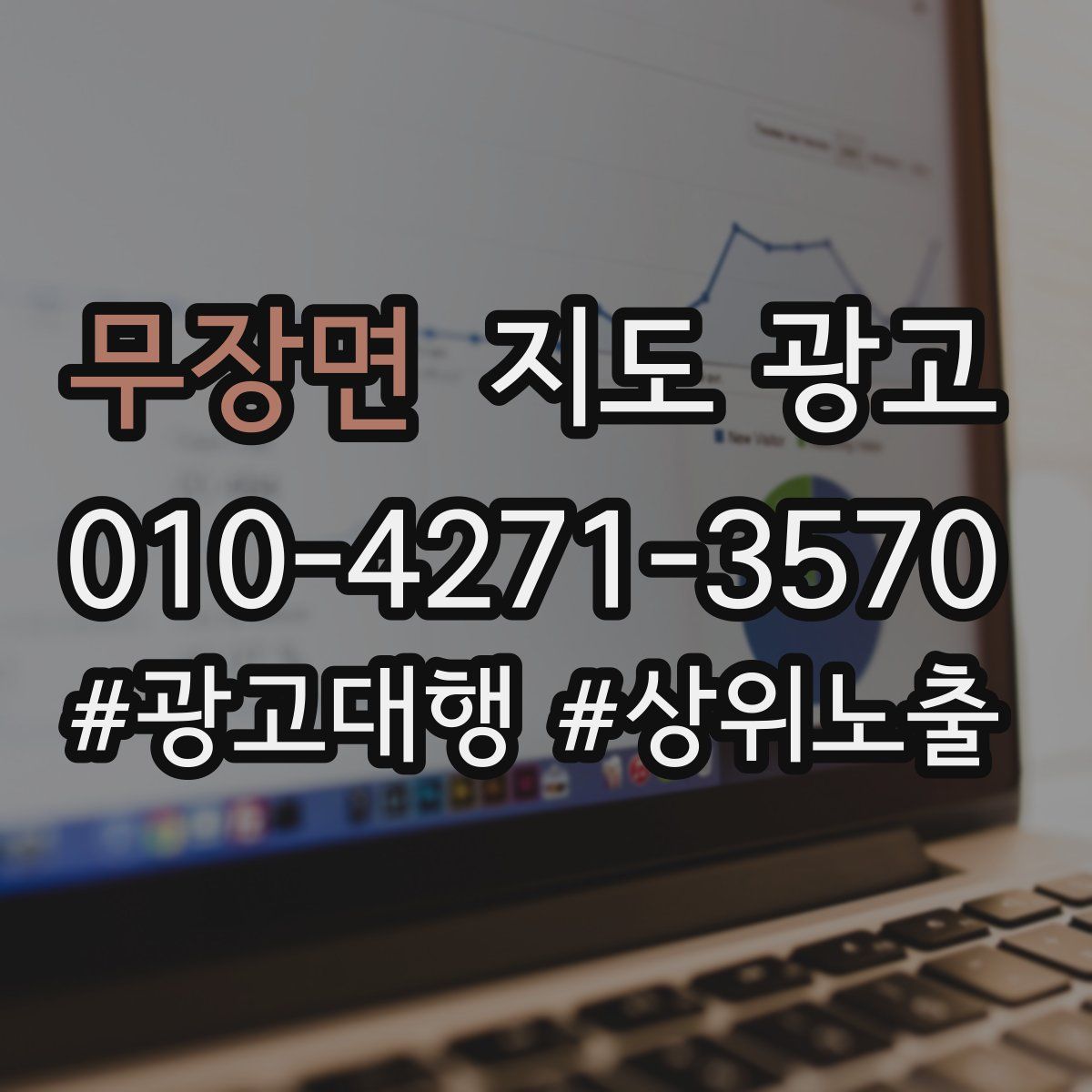 무장면 지도 광고