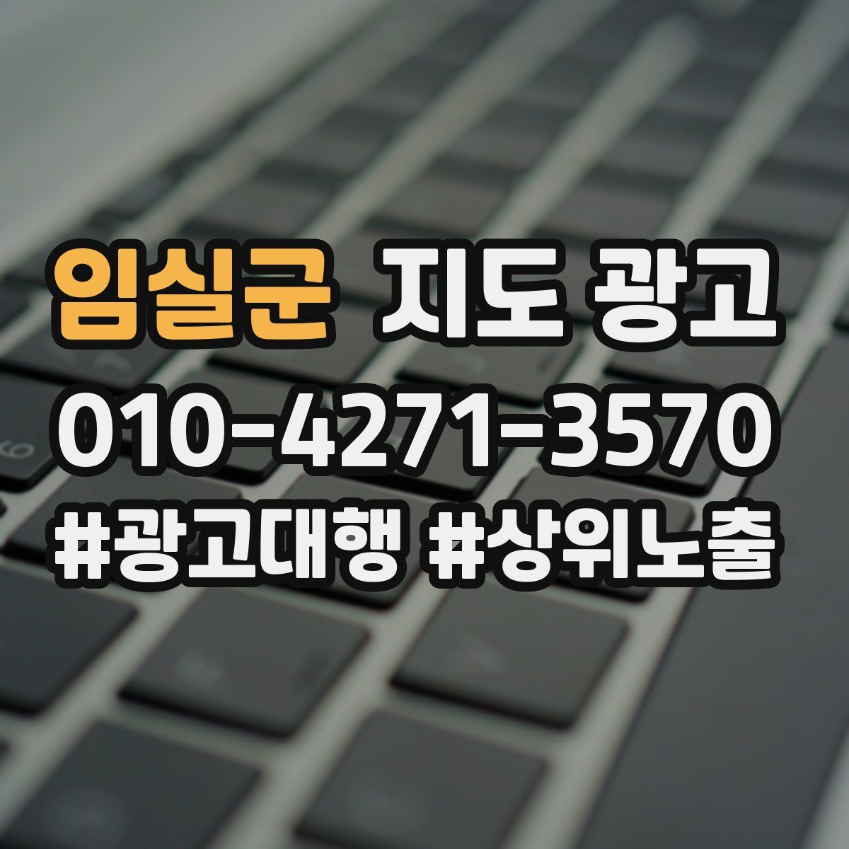 임실군 지도 광고