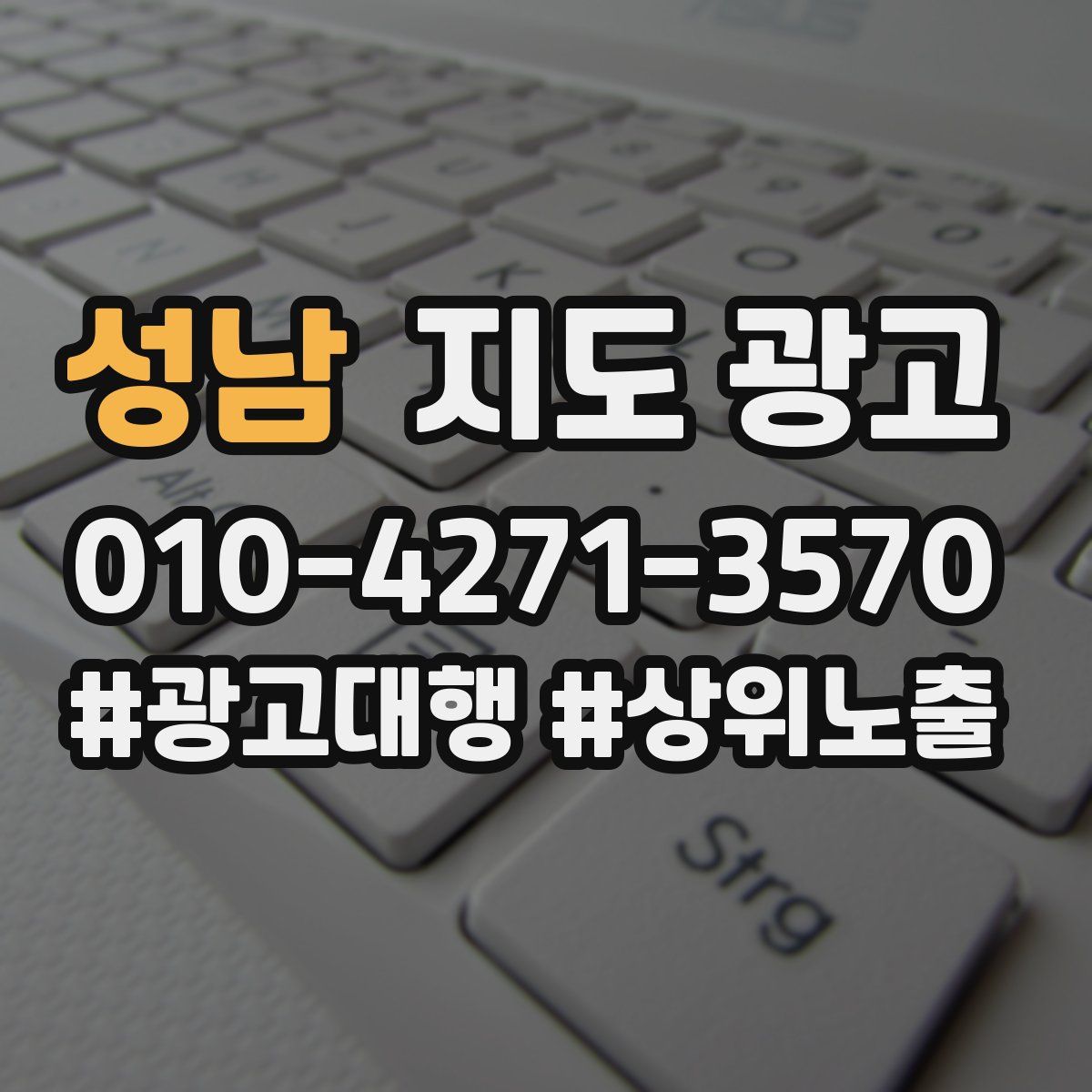 성남 지도 광고