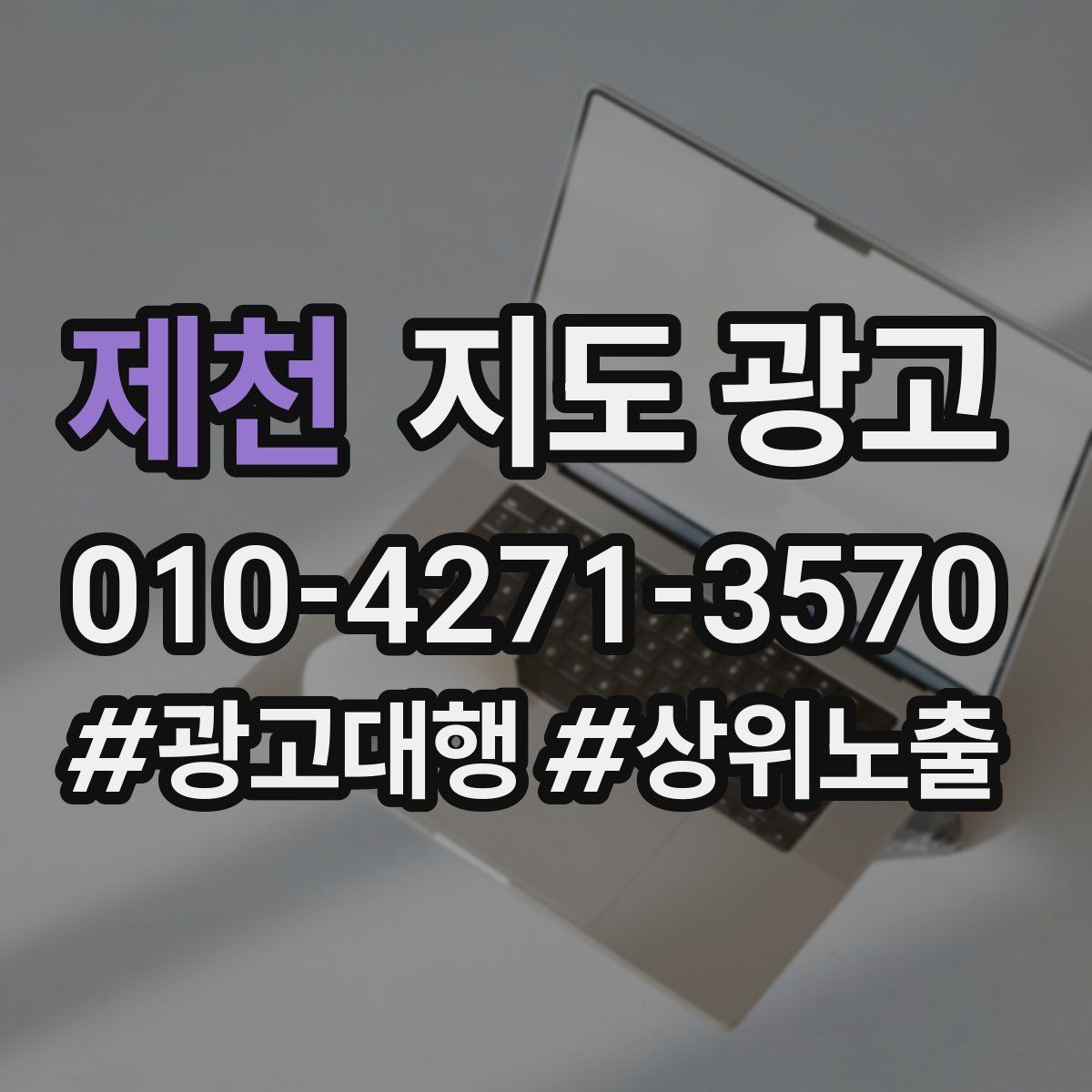 제천 지도 광고