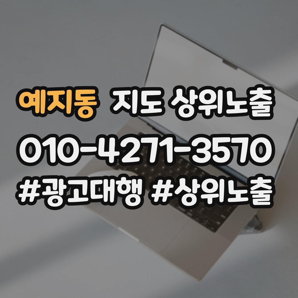예지동 지도 상위 노출