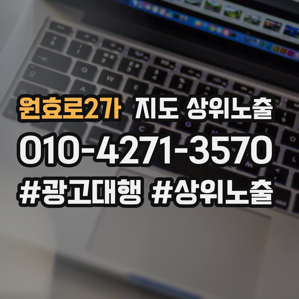 원효로2가 지도 상위 노출