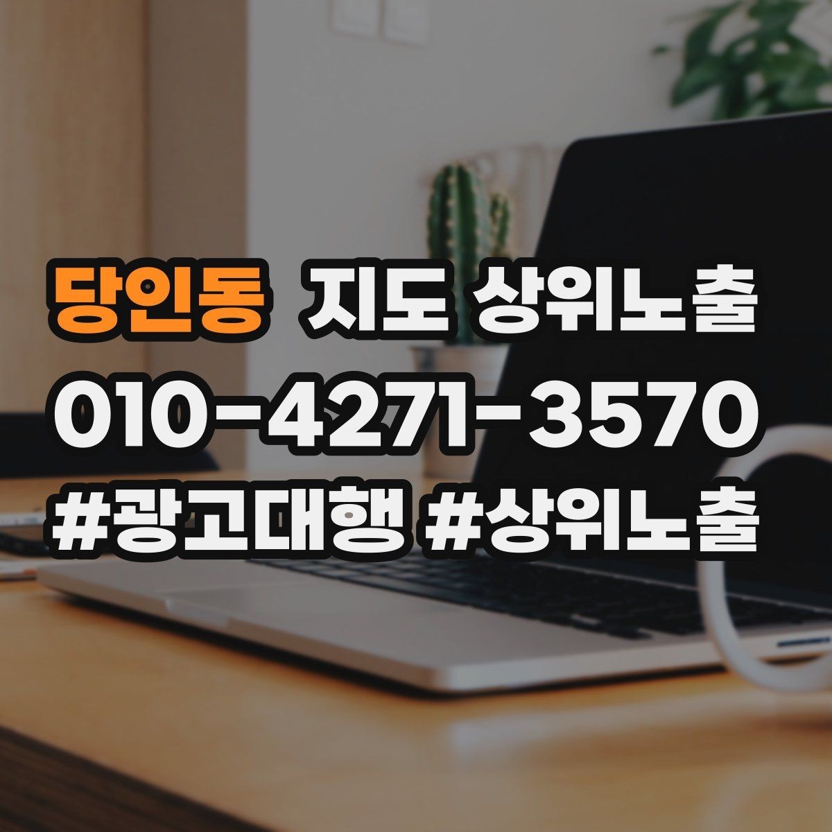 당인동 지도 상위노출 작업 과정 사진이 신뢰를 올리는 업종