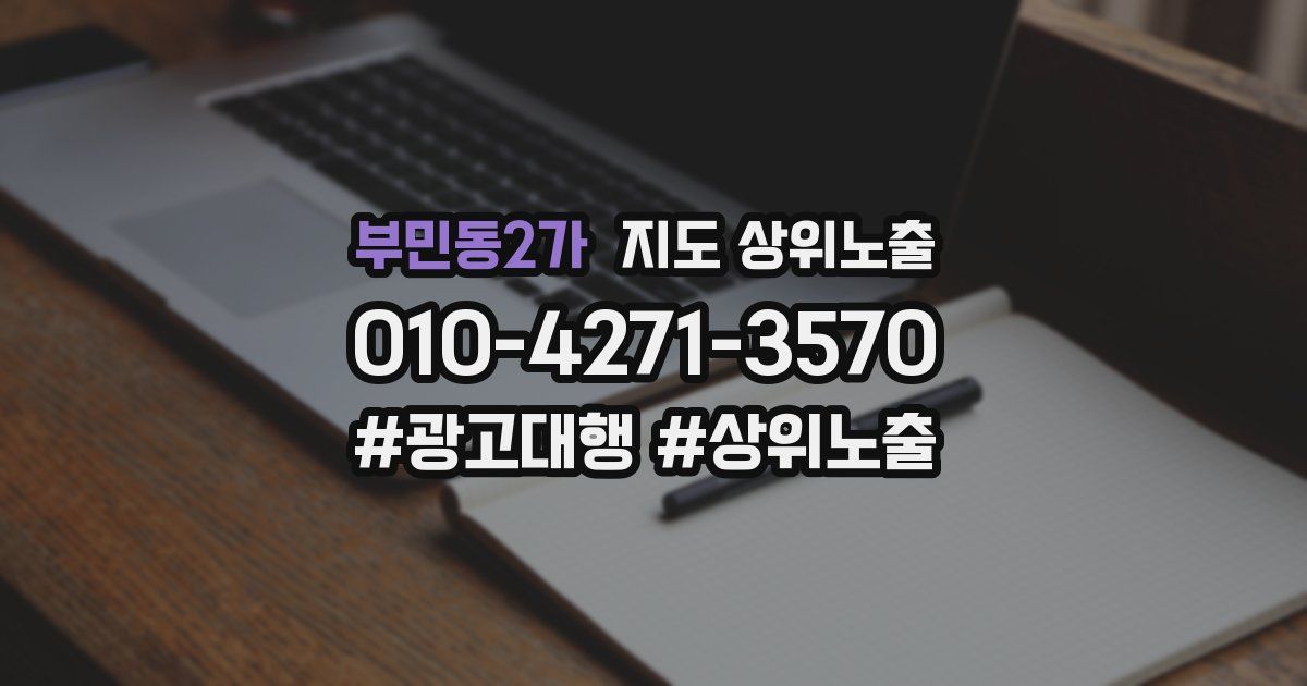 부민동2가 지도 상위 노출