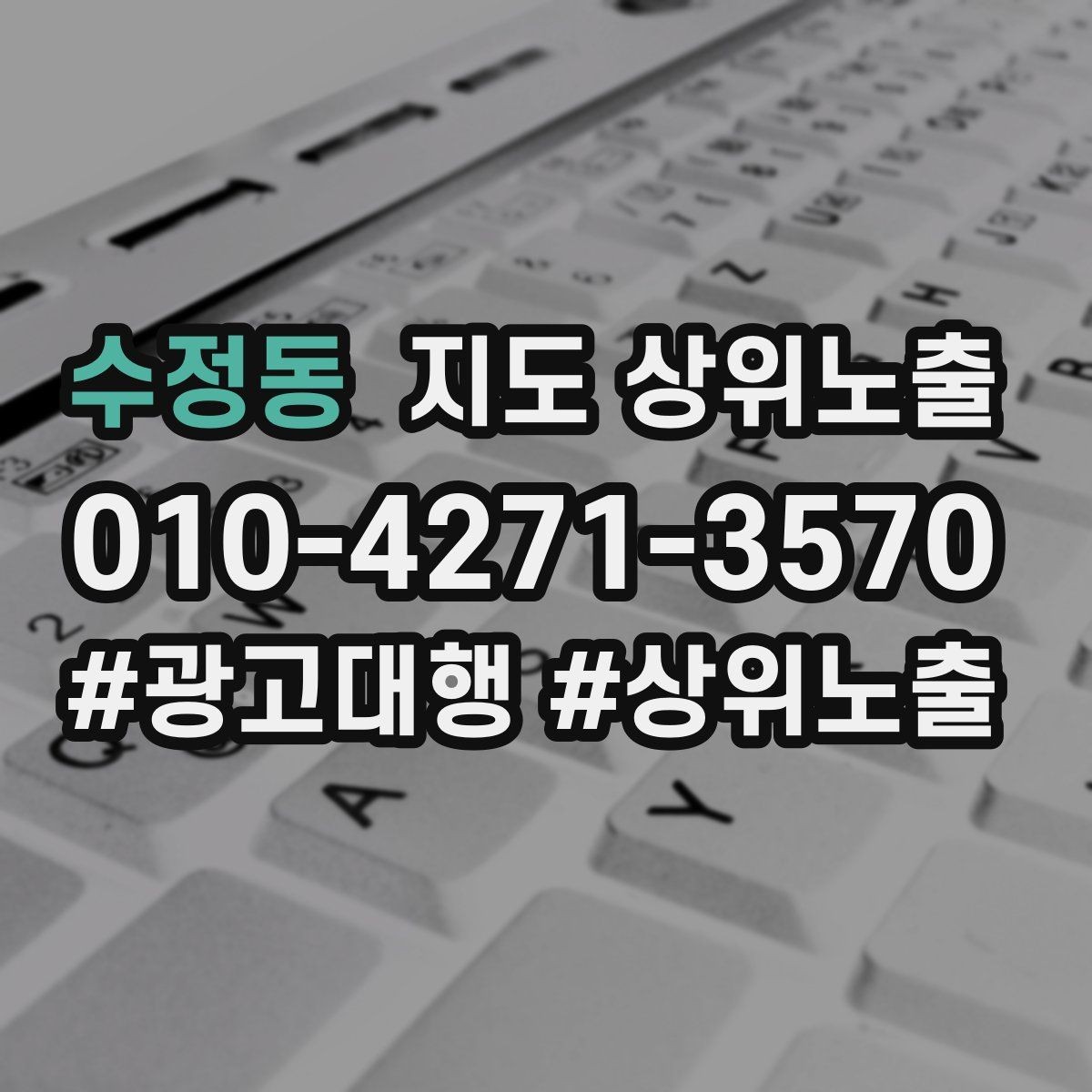수정동 지도 상위노출 긴급 수요 업종의 프로필 구성 포인트