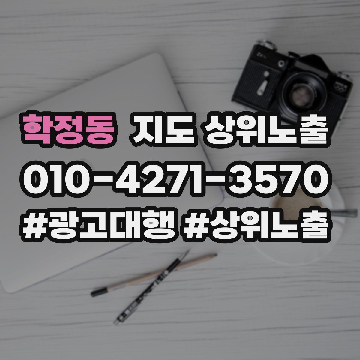 학정동 지도 상위 노출