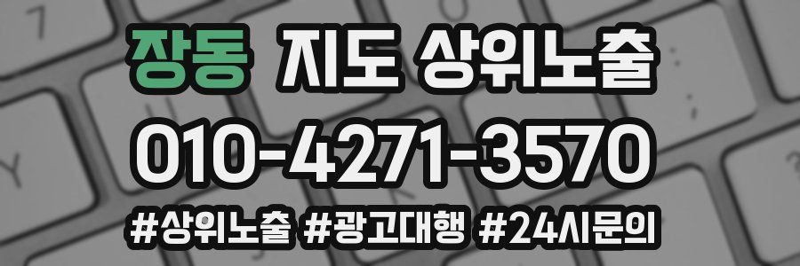 장동 지도 상위 노출