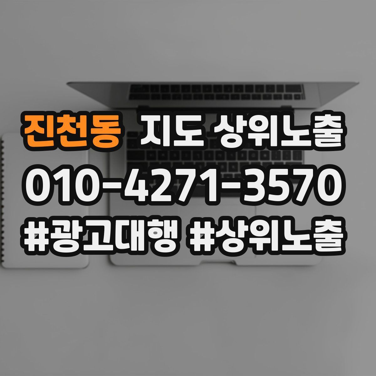 진천동 지도 상위 노출