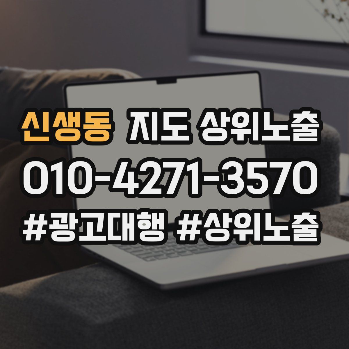 신생동 지도 상위 노출