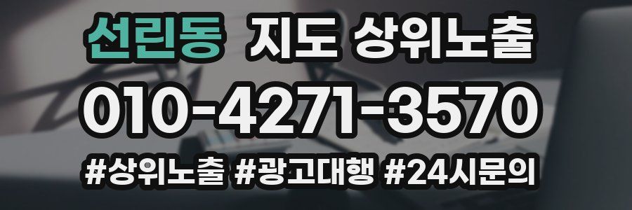 선린동 지도 상위 노출
