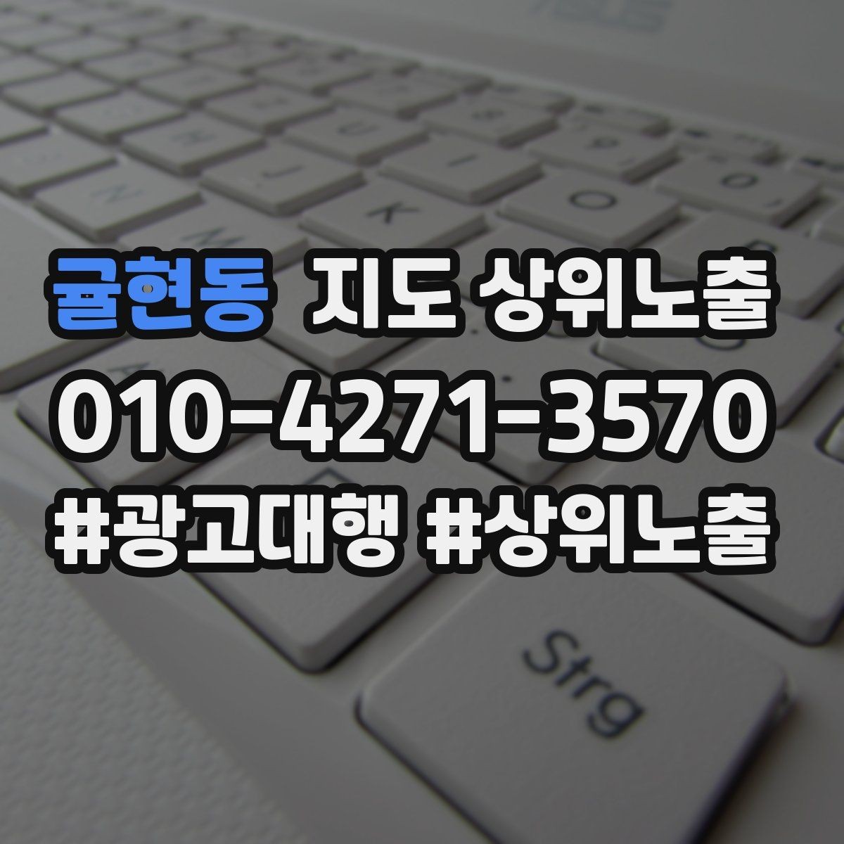 귤현동 지도 상위노출 전 확인하면 좋은 체크리스트