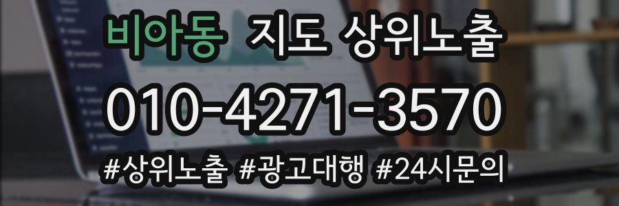 비아동 지도 상위 노출