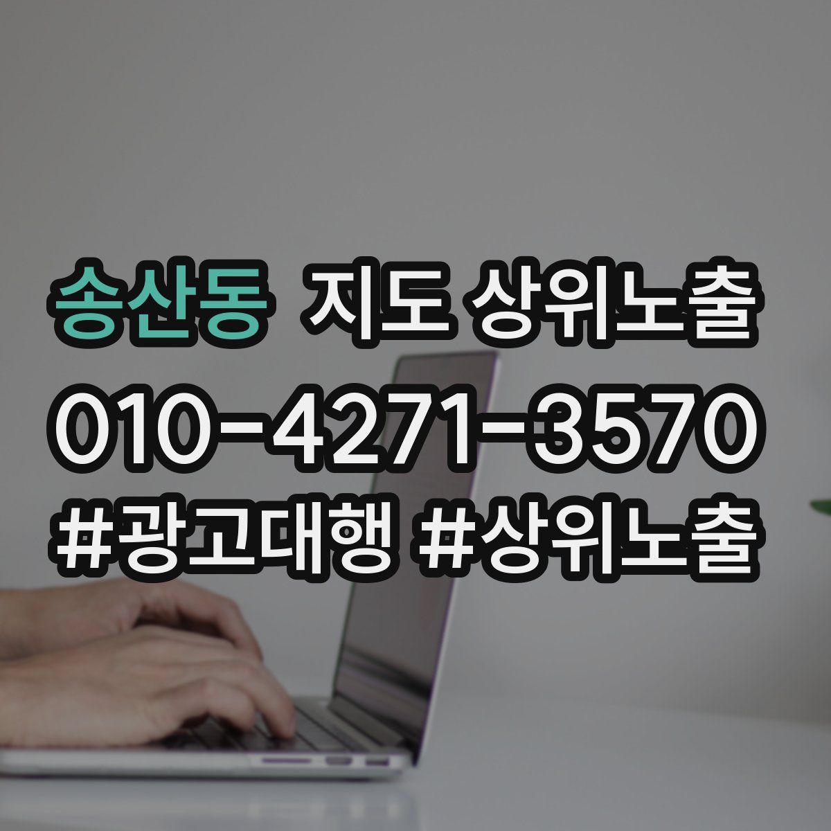 송산동 지도 상위 노출