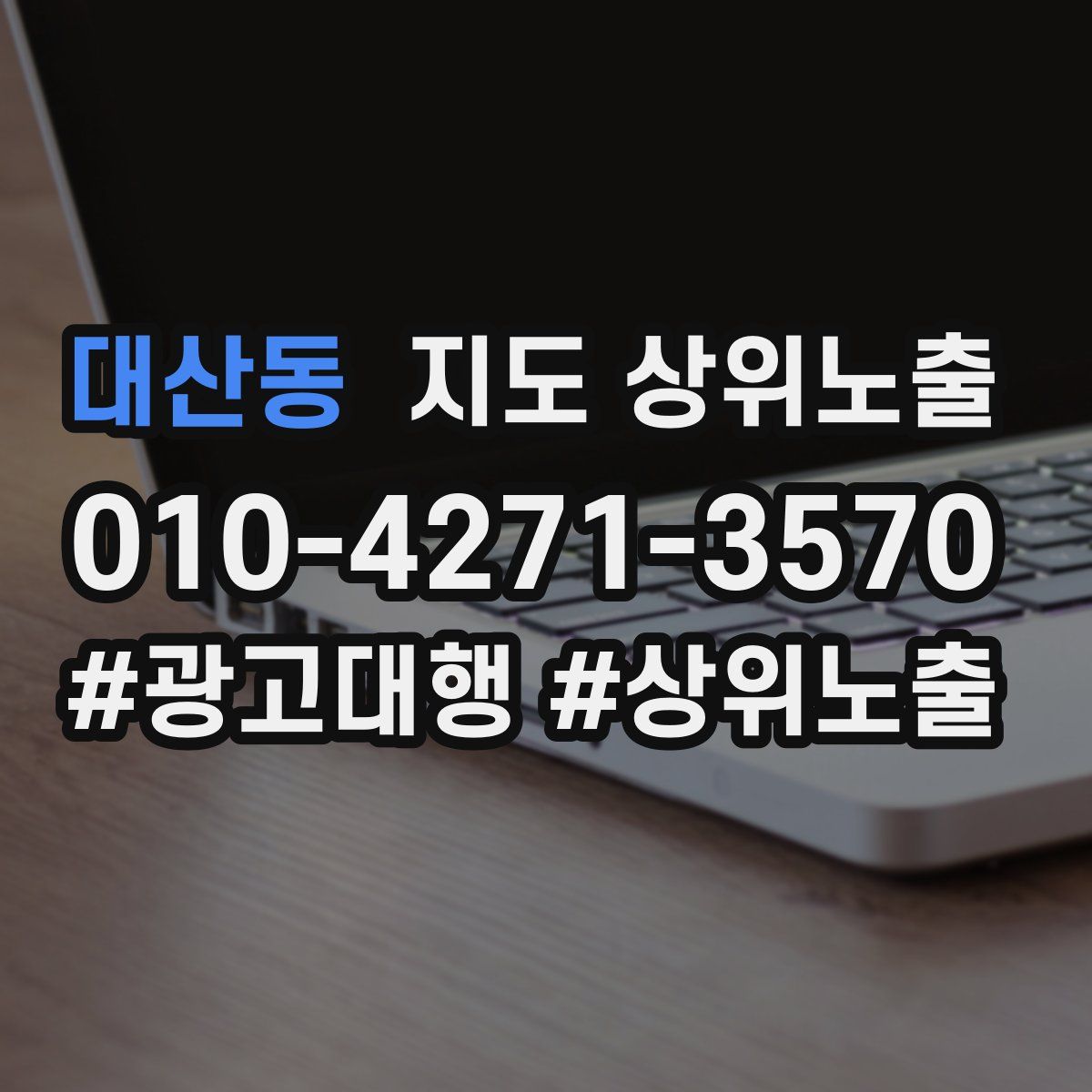 대산동 지도 상위 노출