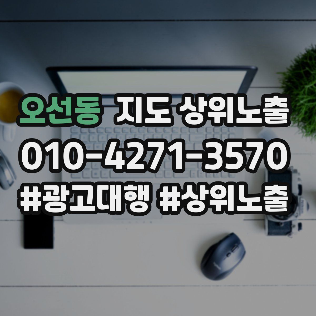 오선동 지도 상위 노출