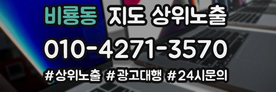 비룡동 지도 상위 노출