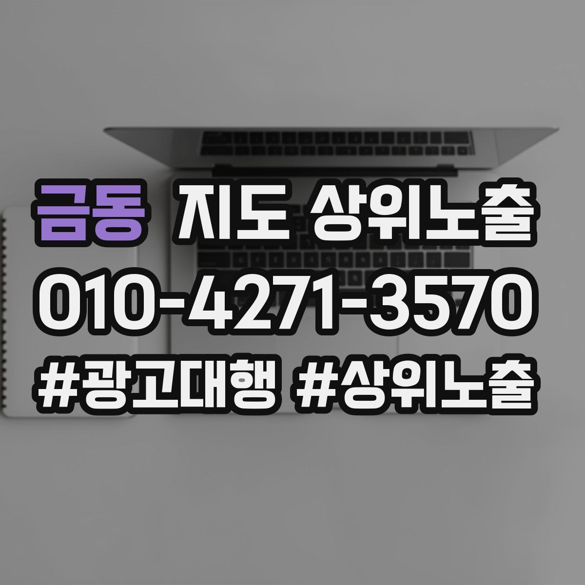 금동 지도 상위 노출