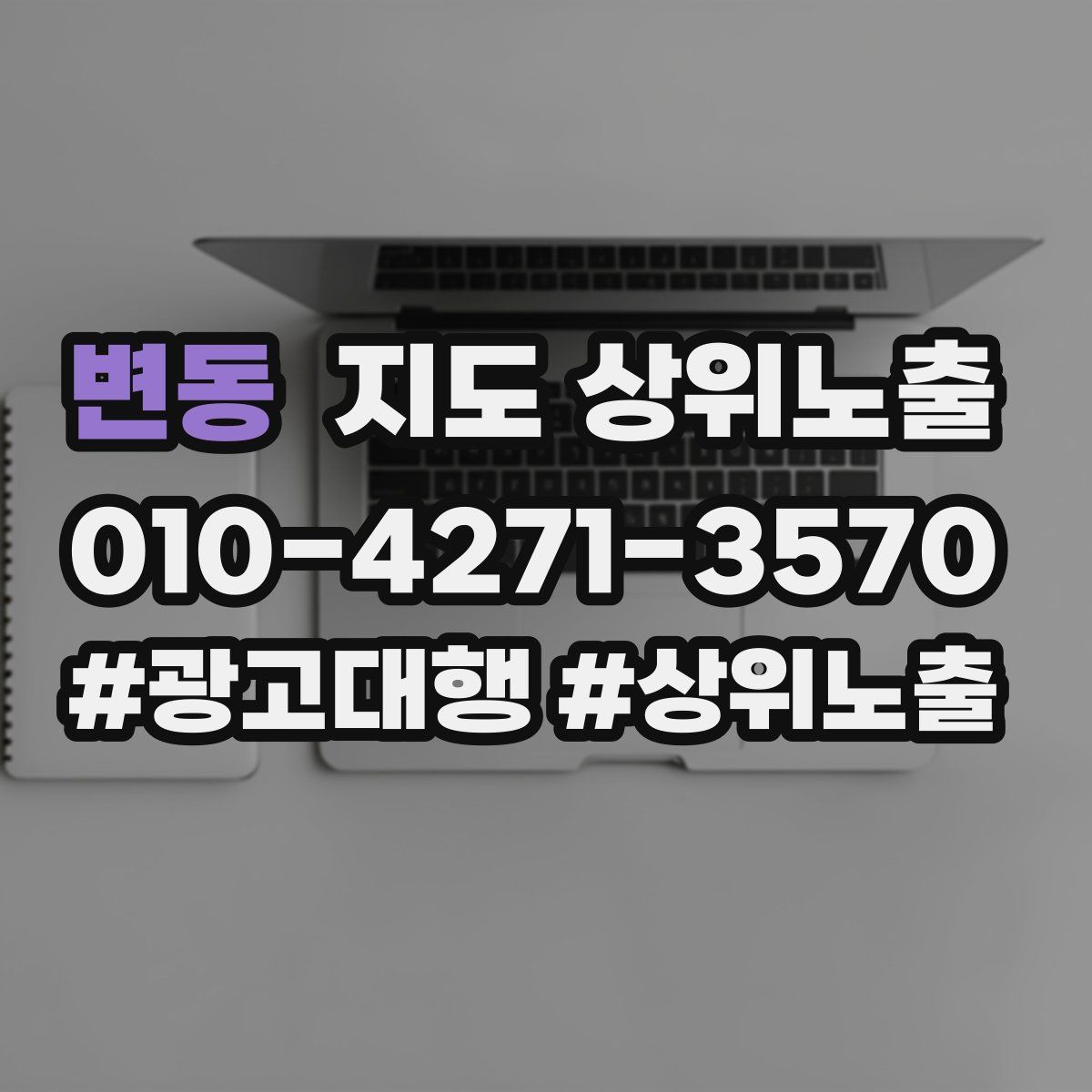 변동 지도 상위 노출