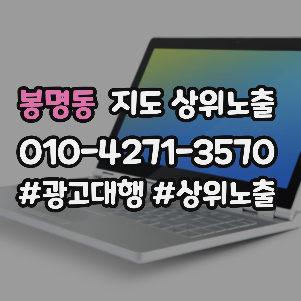 봉명동 지도 상위 노출