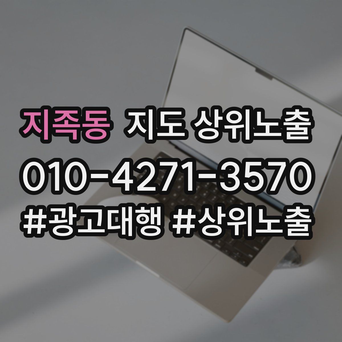 지족동 지도 상위 노출