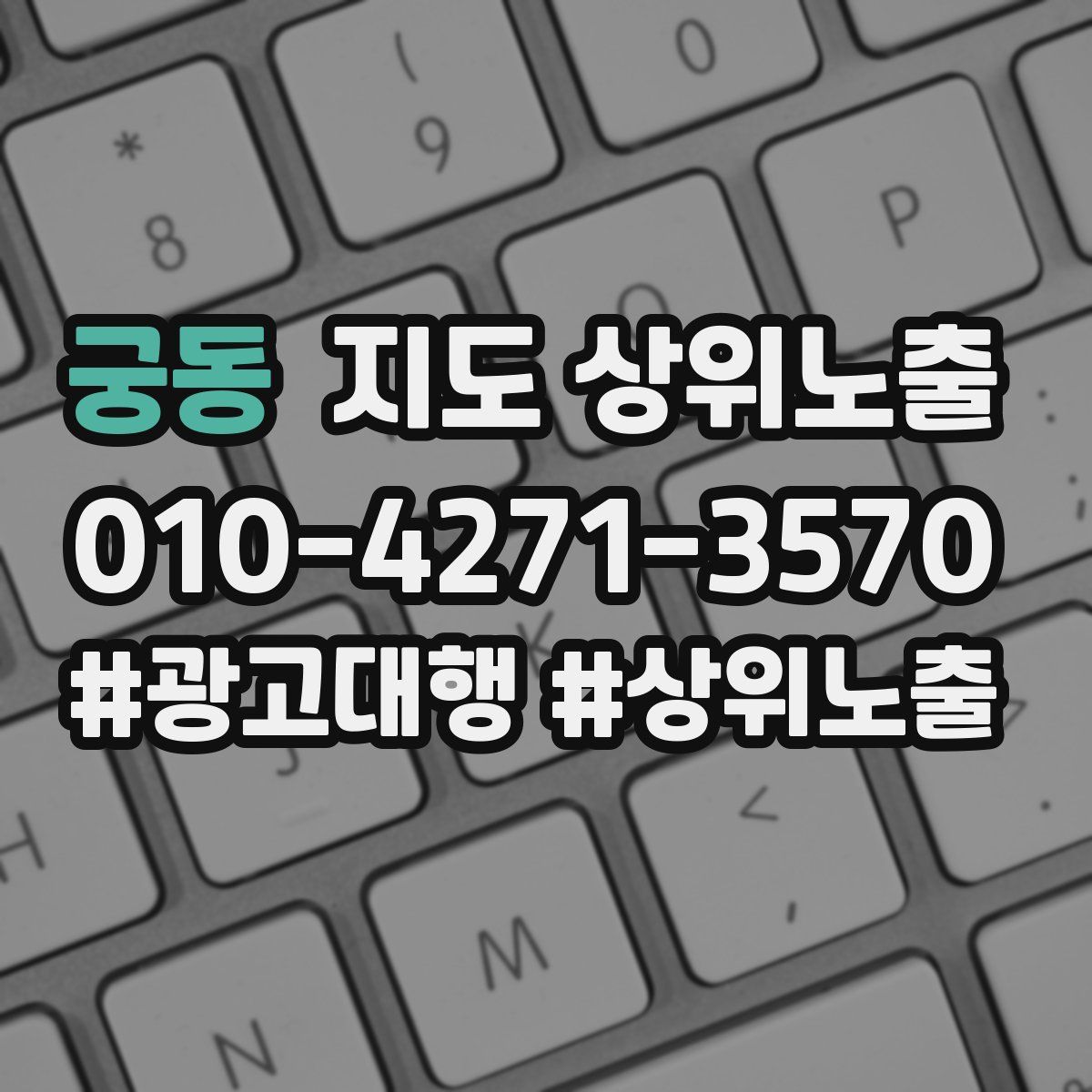 궁동 지도 상위 노출