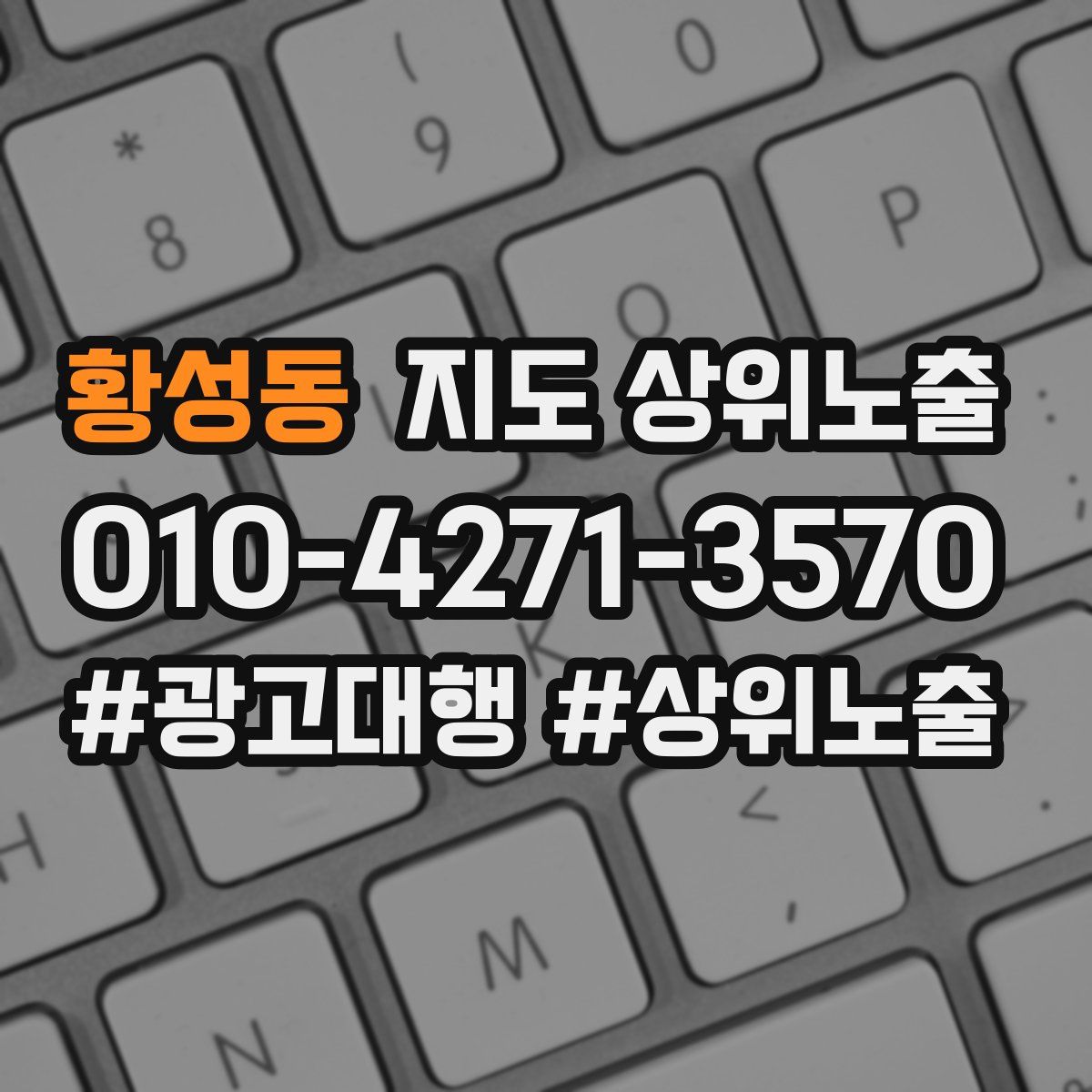 황성동 지도 상위 노출