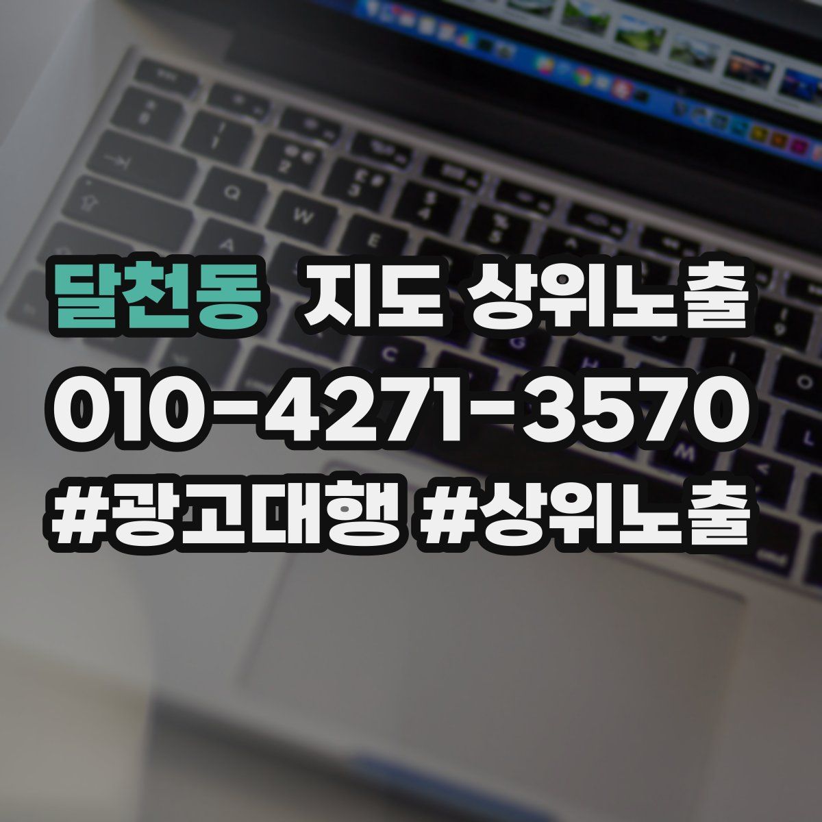 달천동 지도 상위 노출