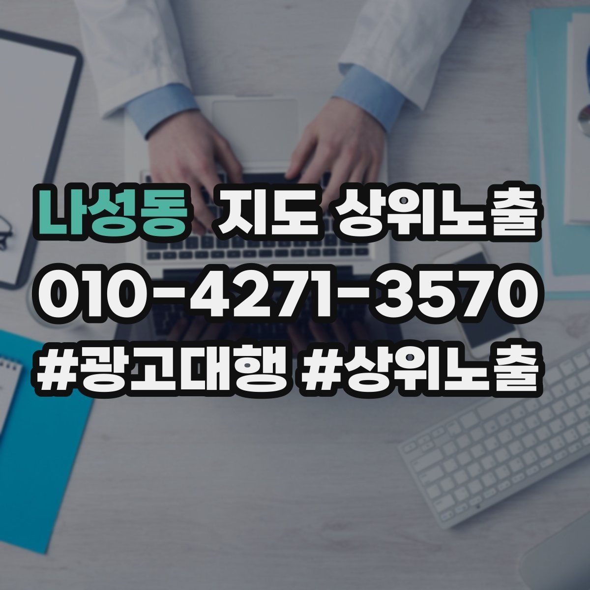 나성동 지도 상위 노출