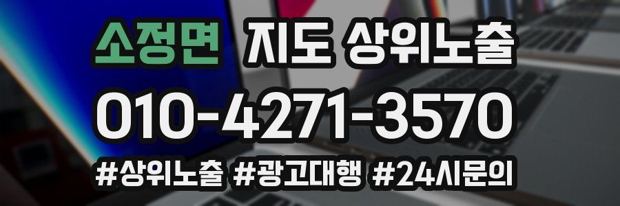소정면 지도 상위 노출