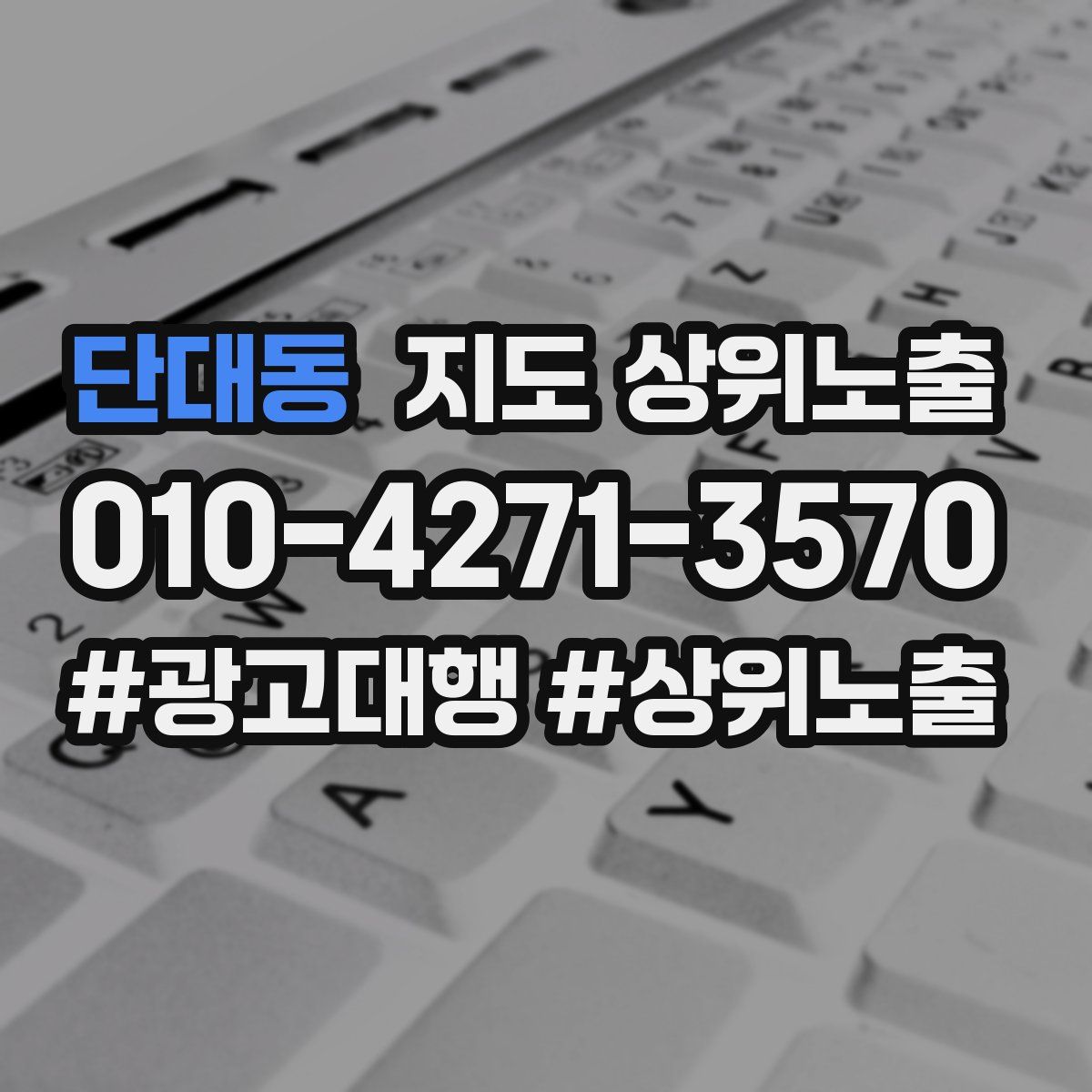 단대동 지도 상위 노출