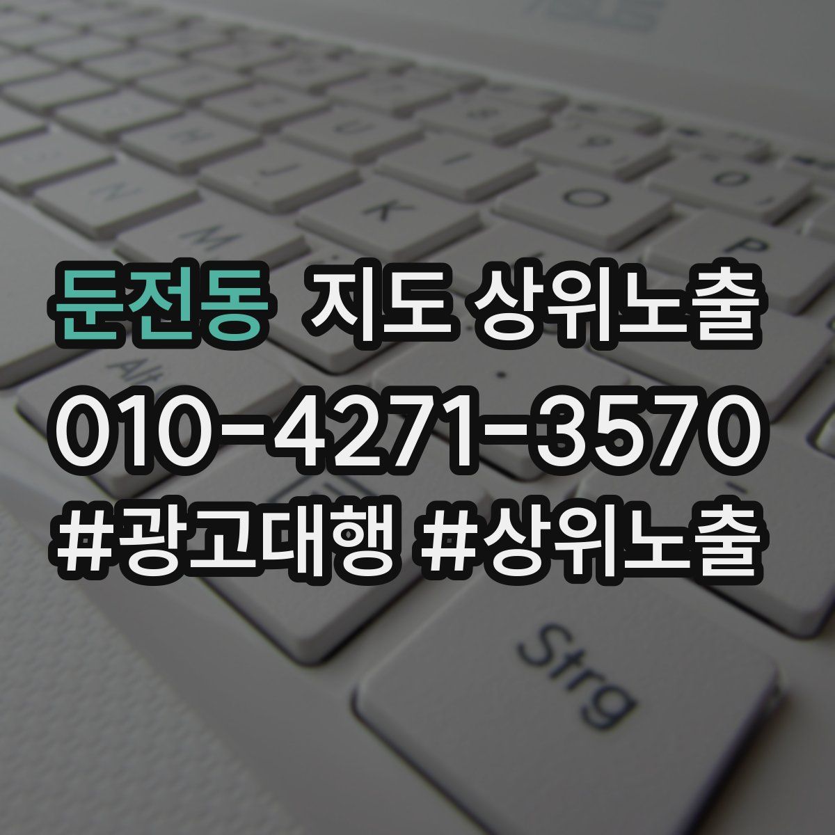 둔전동 지도 상위 노출