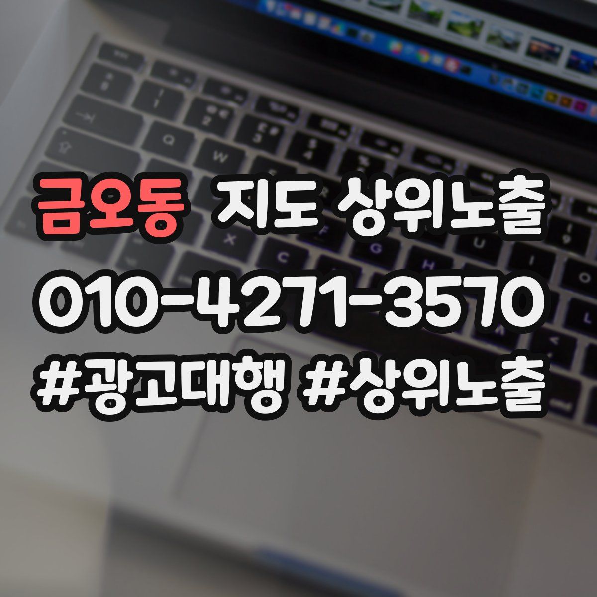 금오동 지도 상위 노출