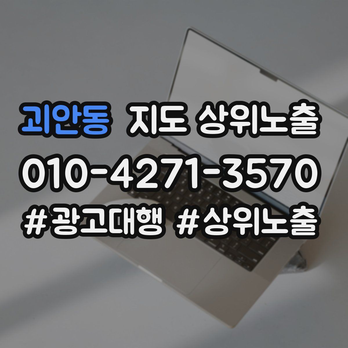 괴안동 지도 상위 노출