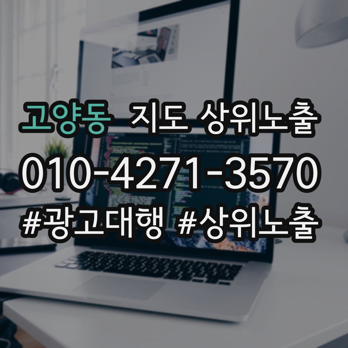 고양동 지도 상위 노출