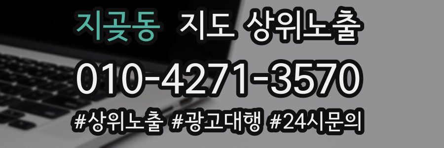 지곶동 지도 상위 노출